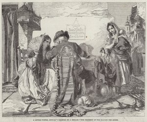 A Letter-Writer, Seville by John Phillip